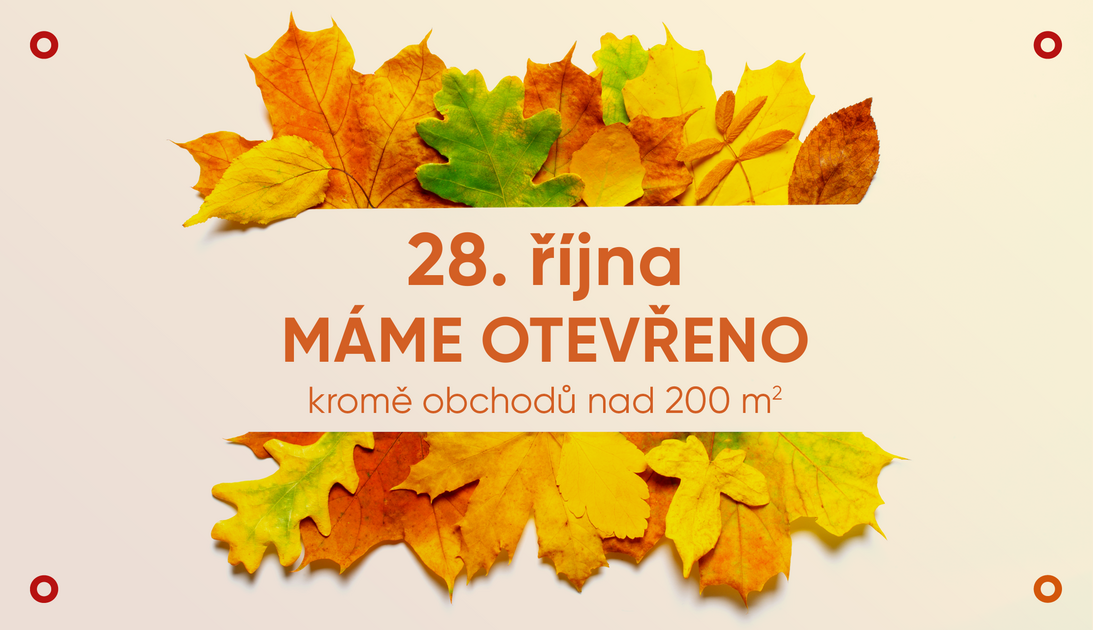 28. října máme OTEVŘENO | Olympia Teplice